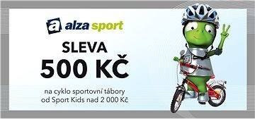 Darček pre všetky detské bicykle Amulet - 500 Kč zľava pre cyklotúry Sportkids