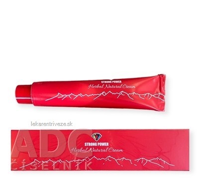 STRONG POWER Herbal Natural Cream chladivý krém 1x100 g