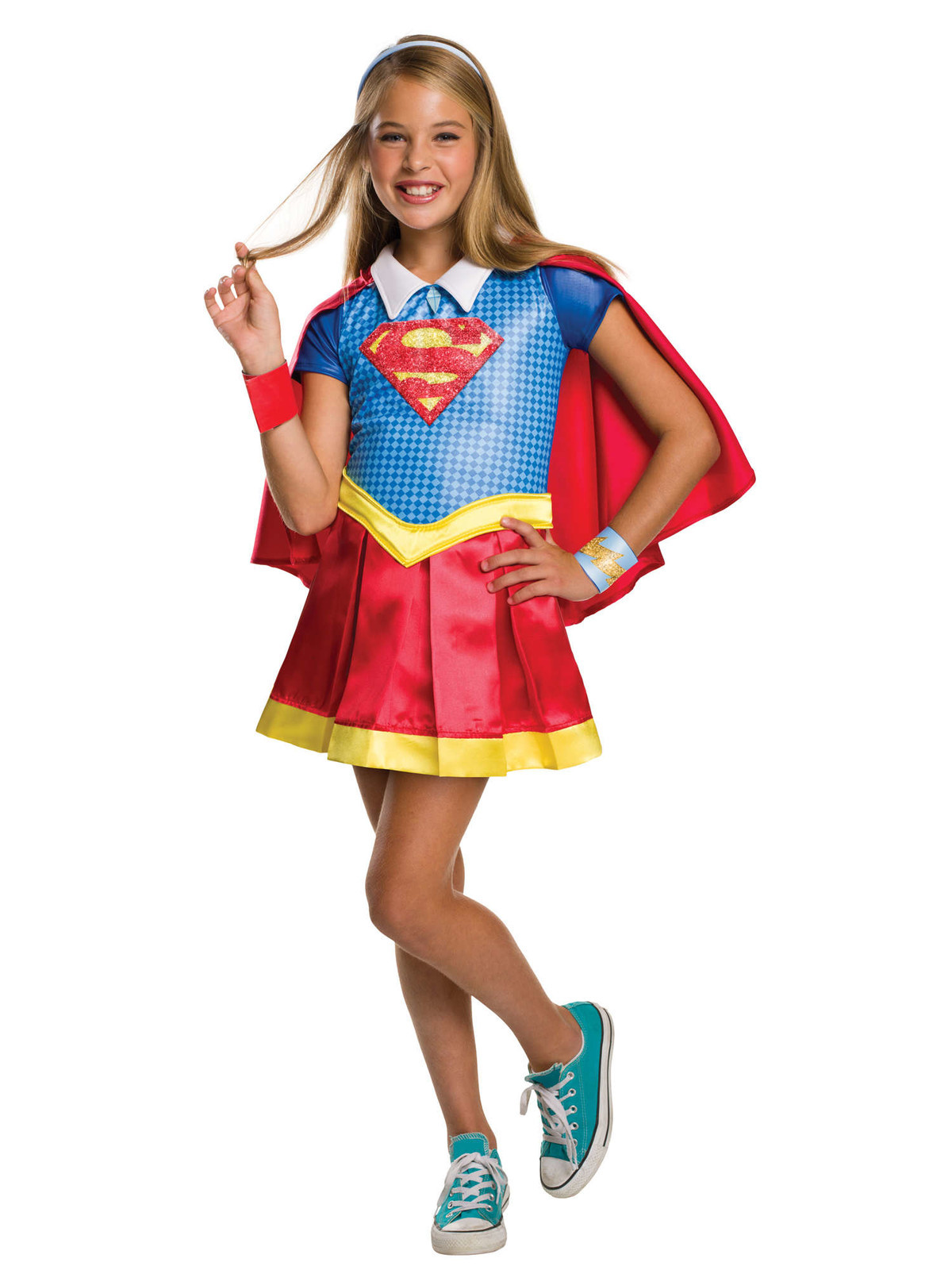 Rubies Detský kostým Deluxe - Supergirl Veľkosť - deti: S