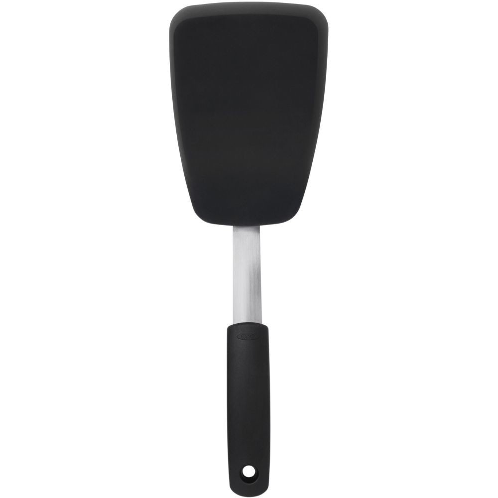 Obracačka GOOD GRIPS 32 cm, čierna, silikón, OXO