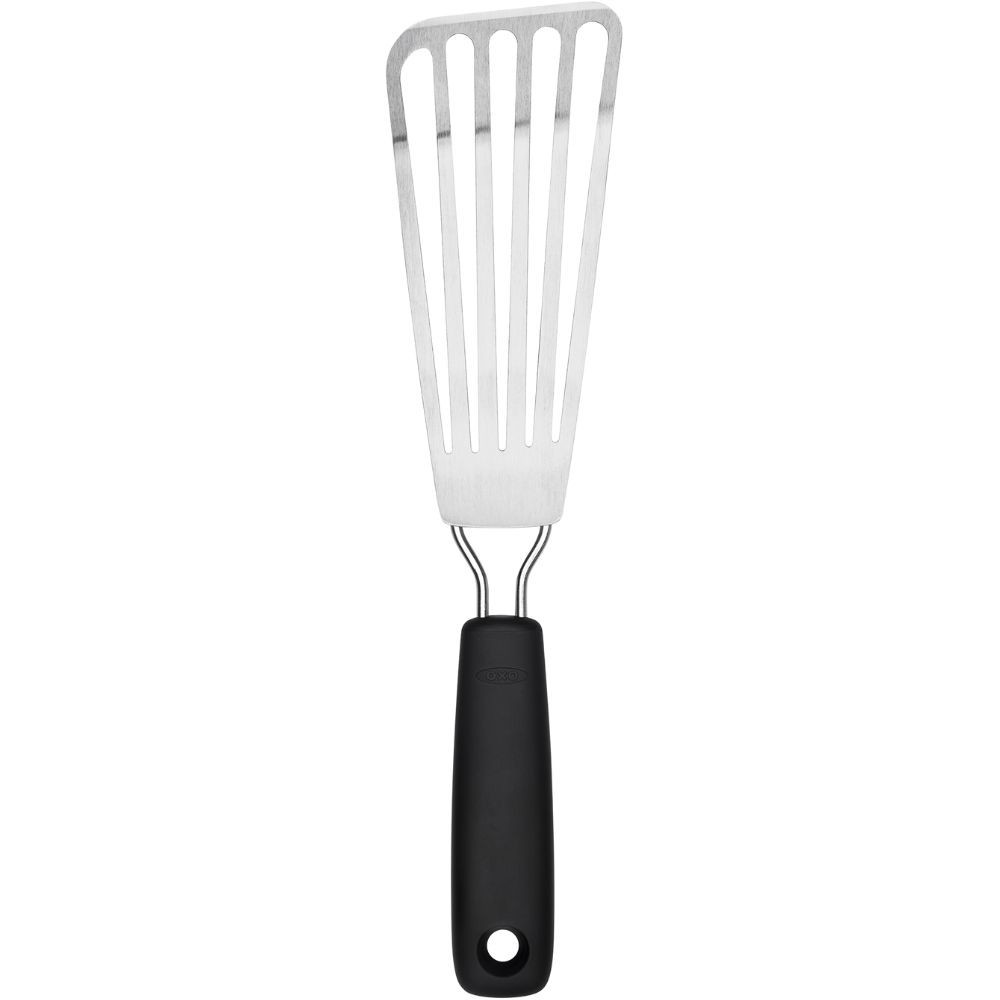 Obracačka GOOD GRIPS 30 cm, čierna, nerezová oceľ, OXO