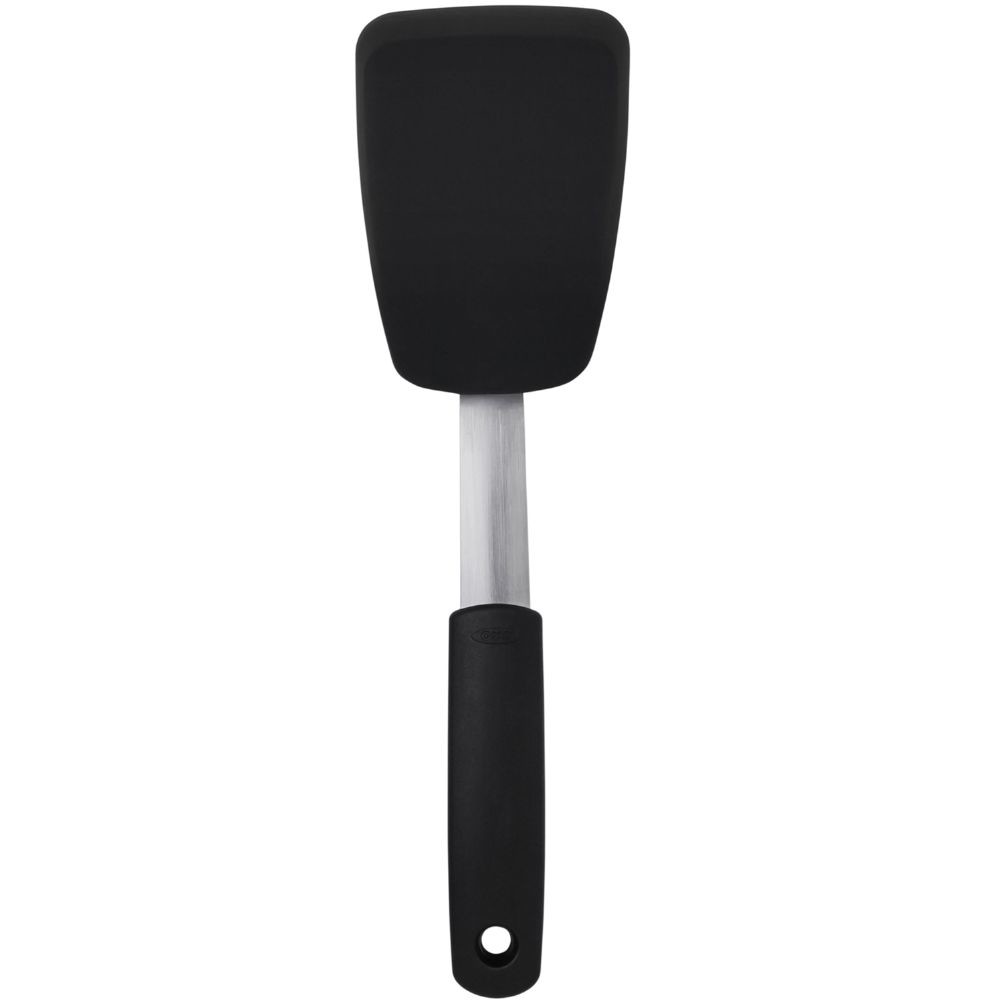 Obracačka GOOD GRIPS 28 cm, čierna, silikón, OXO