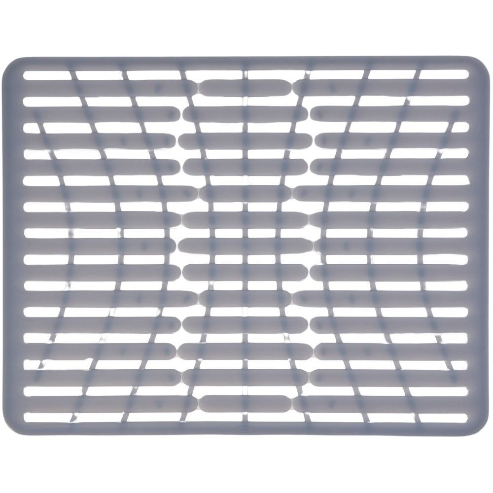 Podložka do drezu GOOD GRIPS 41 x 32 cm, sivá, silikón, OXO