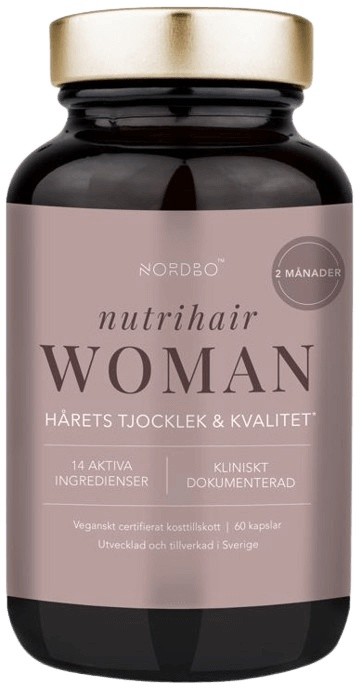 Nordbo nutrihair woman 60 kapsúl