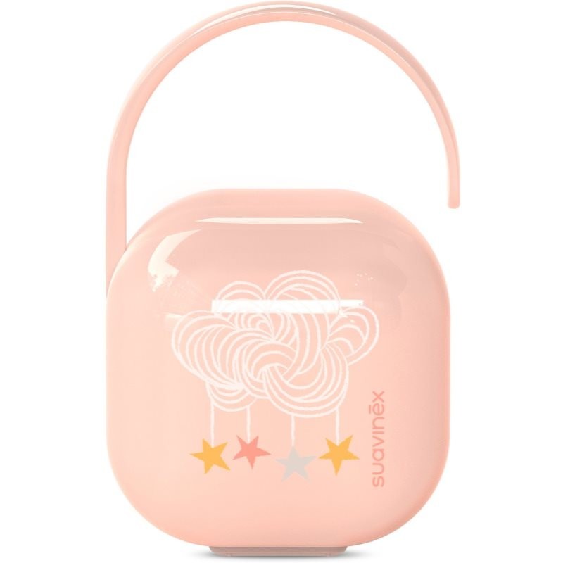 Suavinex Dreams Pacifier Box krabička na cumlík Pink 1 ks