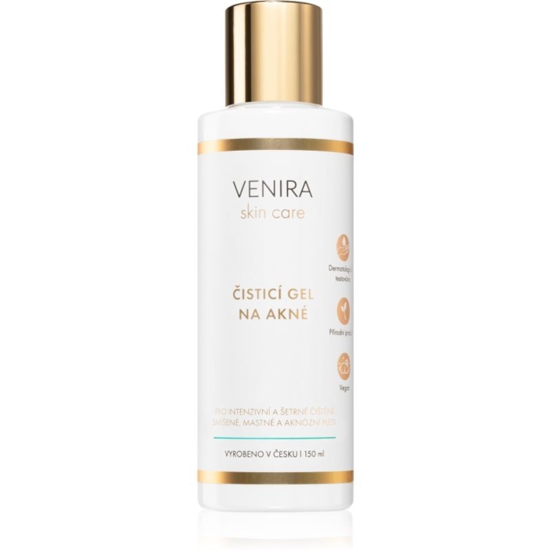 Venira Skin care Čistiaci gél na akné čistiaci gél pre problematickú pleť, akné 150 ml