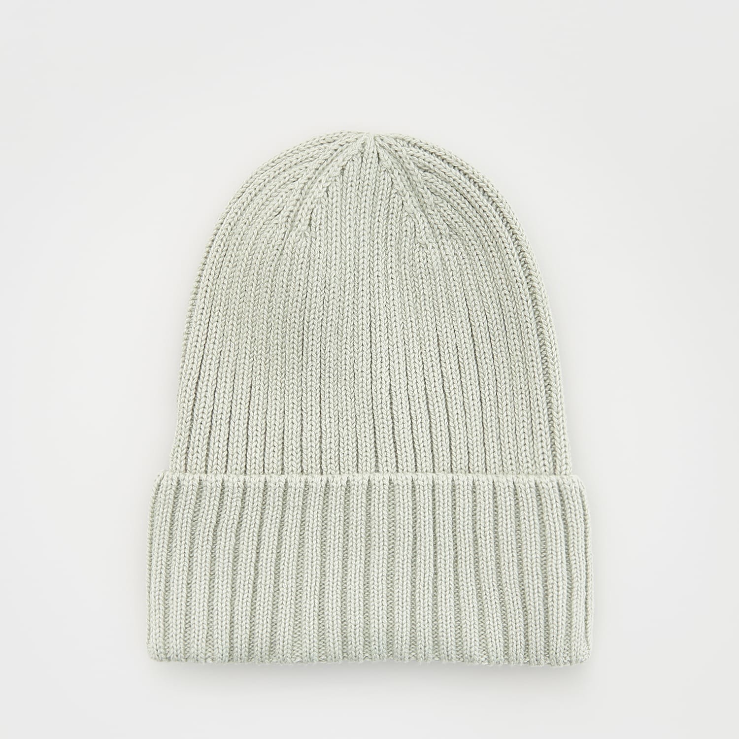 Reserved - Čiapka beanie zo štruktúrovanej látky - Modrá