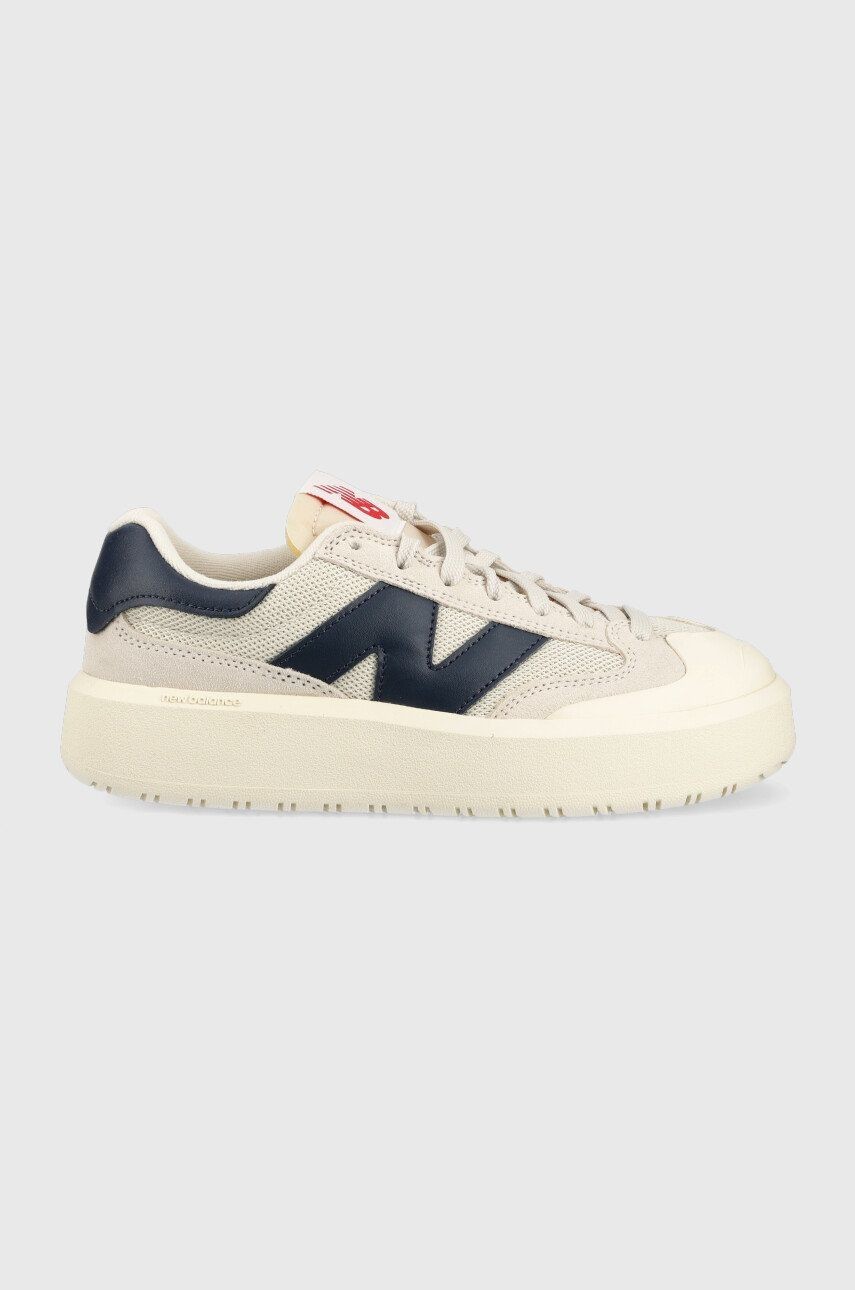 Tenisky New Balance Ct302rc , béžová farba,