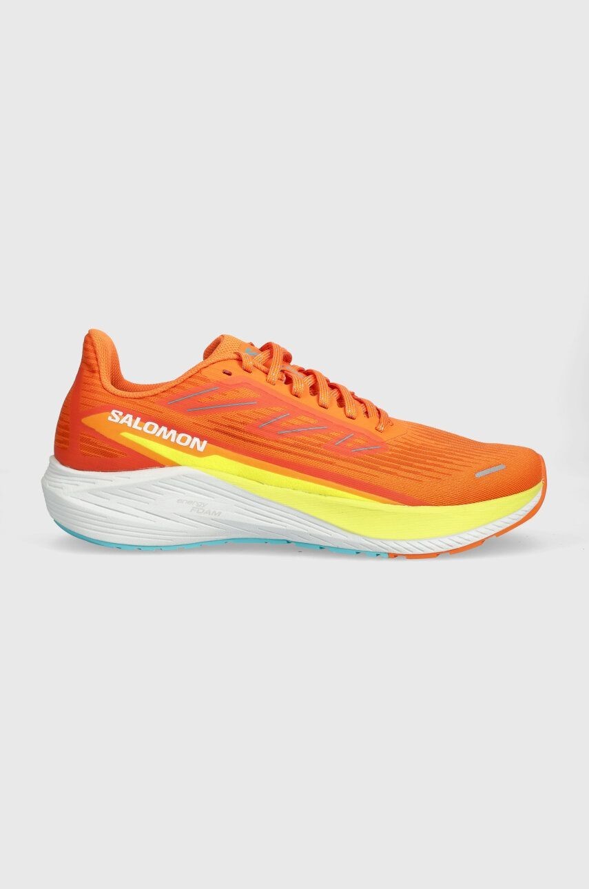 Topánky Salomon Aero Blaze 2 pánske, oranžová farba