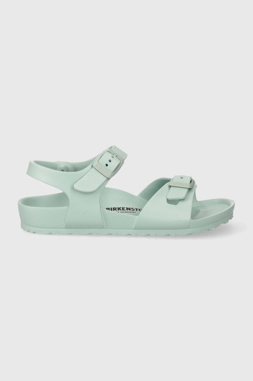 Detské sandále Birkenstock Rio EVA Kids tyrkysová farba