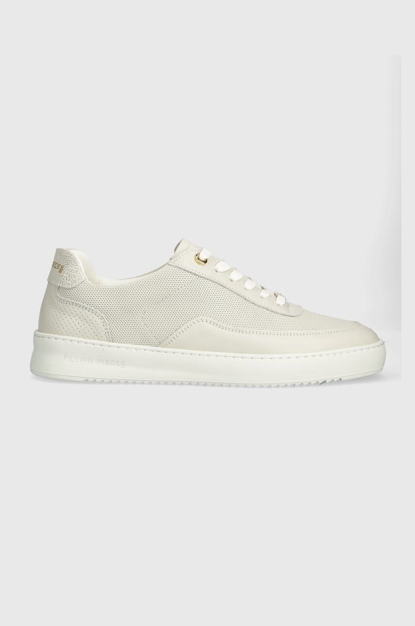 Kožené tenisky Filling Pieces Mondo Aten béžová farba, 46726591890