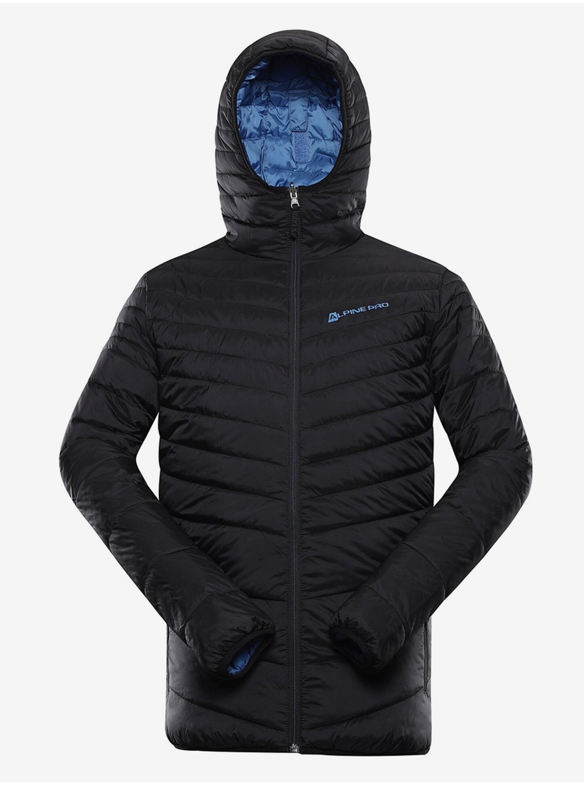 Čierna pánska outdoorová obojstranná bunda ALPINE PRE Erom