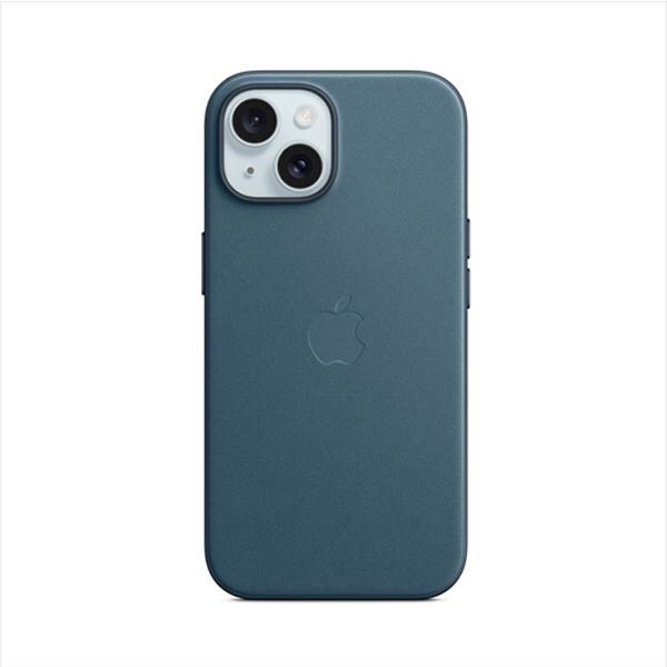 Apple iPhone 15 FineWoven Case with MagSafe - Pacific Blue MT3G3ZM/A