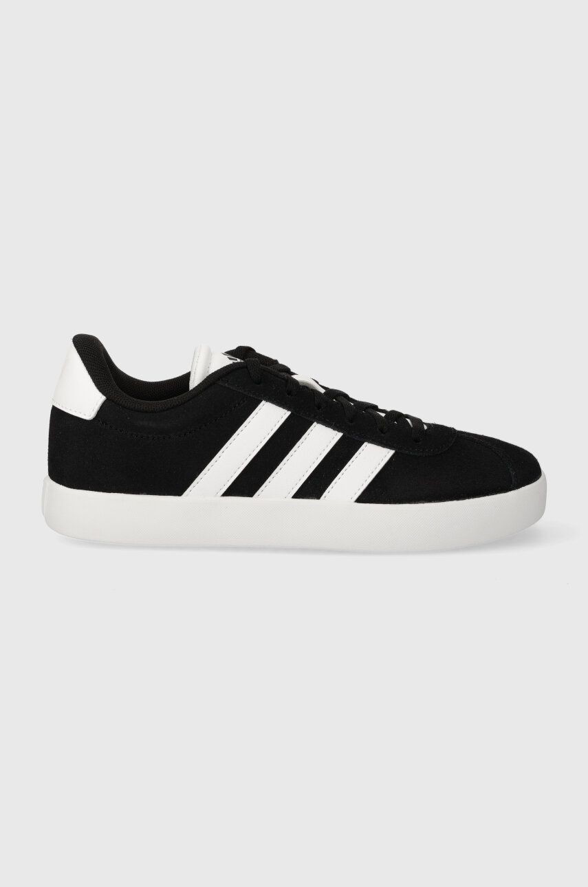 Detské tenisky adidas VL COURT 3.0 K čierna farba