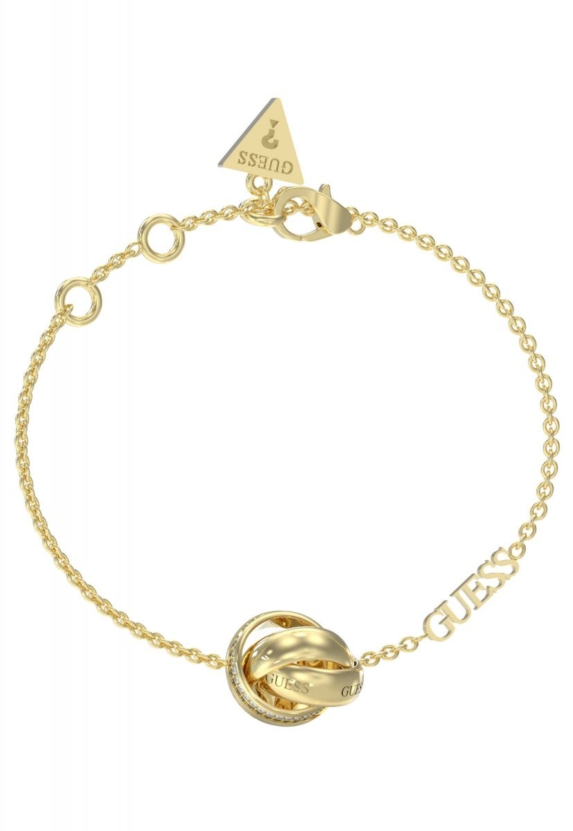 Guess Krásny pozlátený náhrdelník Perfect JUBB04069JWYGS