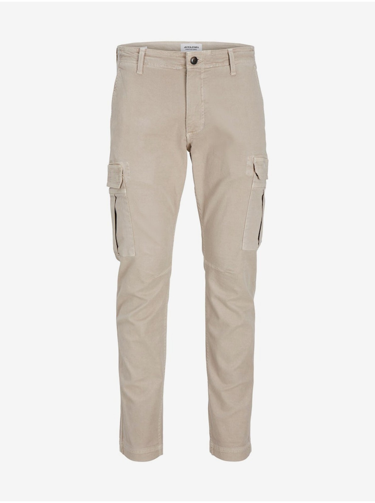 Béžové pánske cargo nohavice Jack & Jones Marco