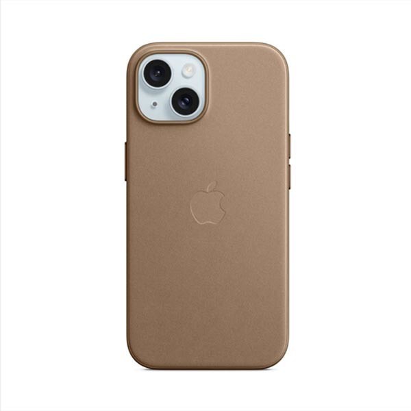 Apple iPhone 15 FineWoven Case with MagSafe - Taupe MT3C3ZM/A