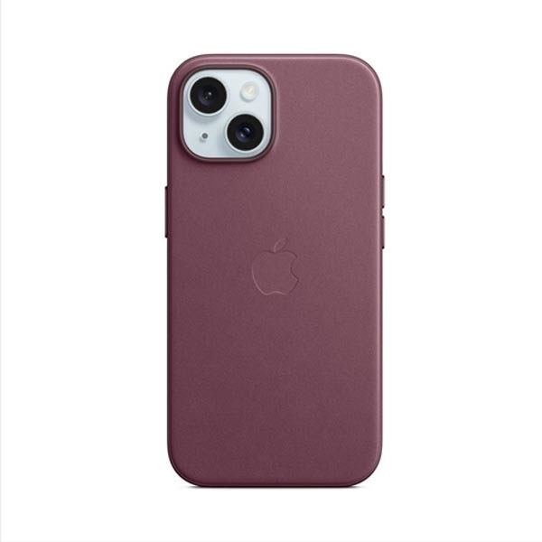 Apple iPhone 15 Plus FineWoven Case with MagSafe - Mulberry MT4A3ZM/A