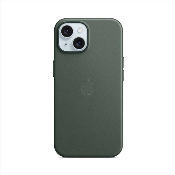 Apple iPhone 15 Plus FineWoven Case with MagSafe - Evergreen MT4F3ZM/A