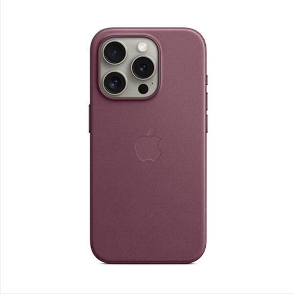 Apple iPhone 15 Pro Max FineWoven Case with MagSafe - Mulberry MT4X3ZM/A
