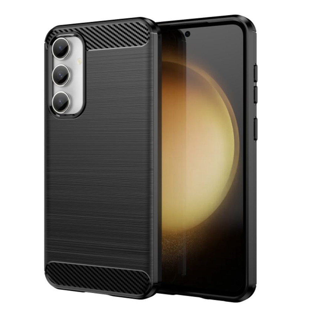 Techsuit Samsung Galaxy A35 Puzdro Carbon Bush TPU  KP30000 čierna