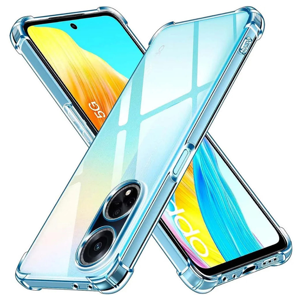 Techsuit Oppo A98 5G Anti Shock silikonové púzdro  KP30012 transparentná