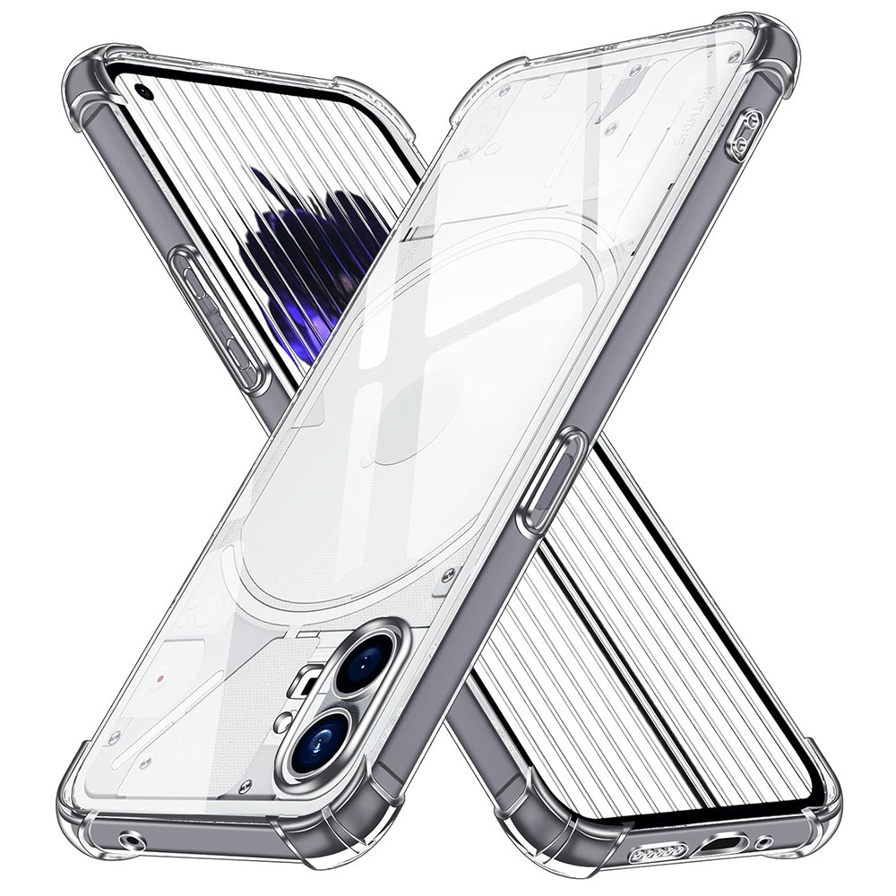 Techsuit Nothing Phone (1) Anti Shock silikonové púzdro  KP30015 transparentná