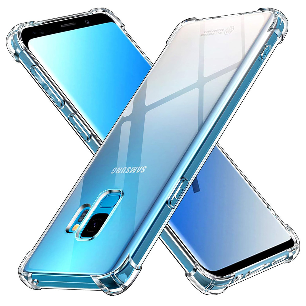 Techsuit Samsung Galaxy S9 Anti Shock silikonové púzdro  KP30020 transparentná