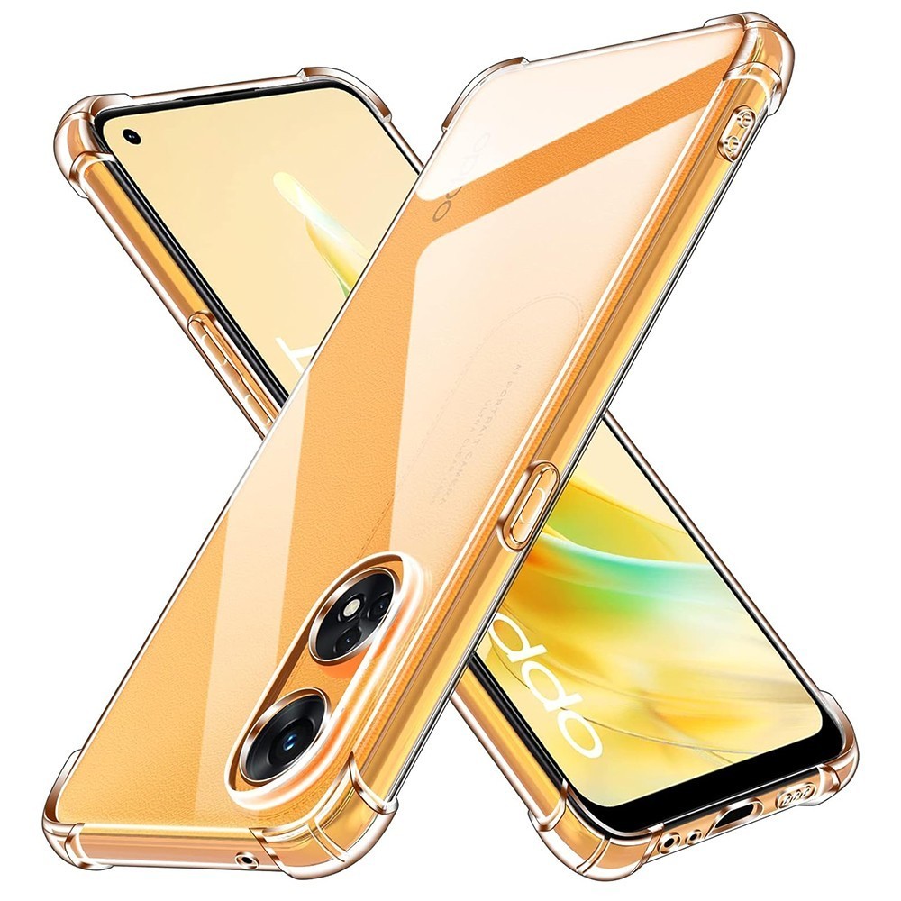 Techsuit Oppo Reno8 T 4G Anti Shock silikonové púzdro  KP30042 transparentná