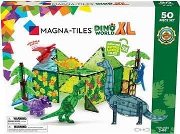 Magna Tiles – Svet Dinosaurov XL 50 ks set