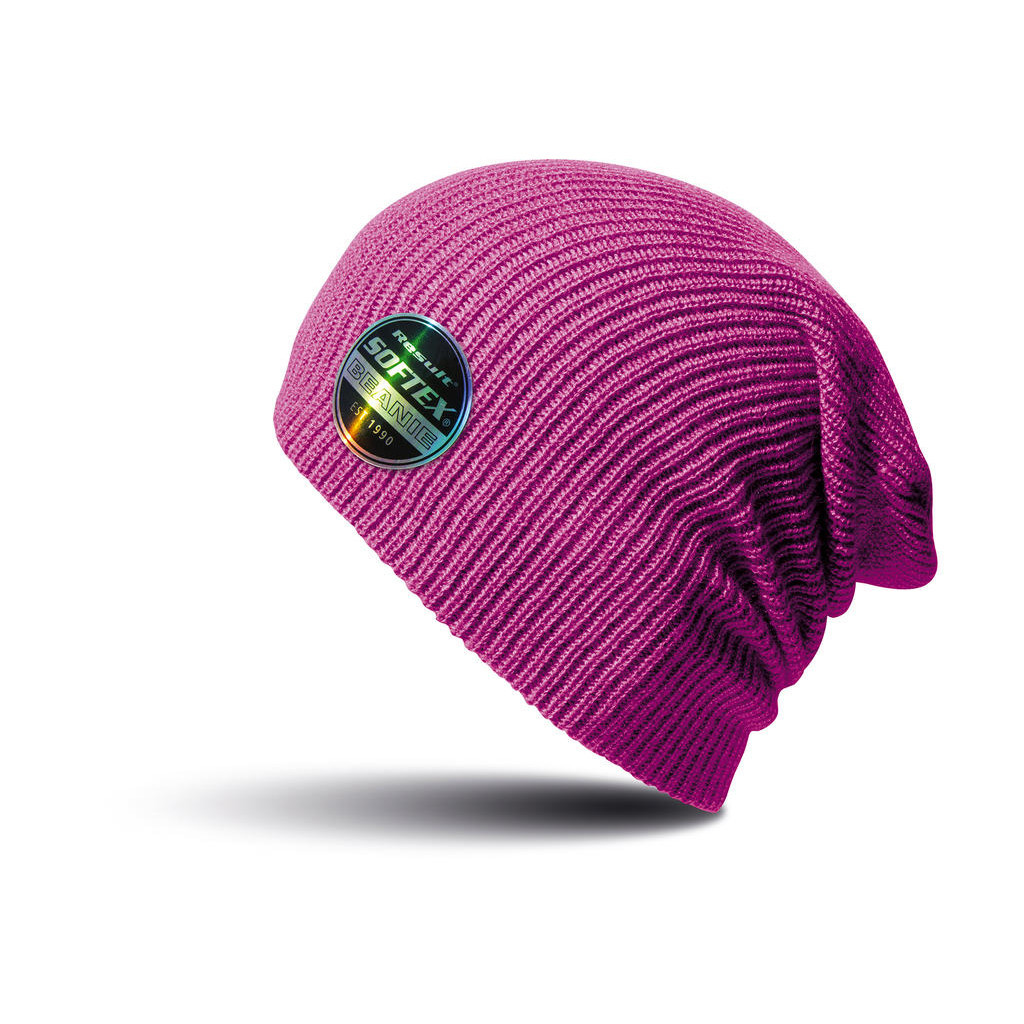 Čiapka dámska Result Softex Beanie - svetlo ružová