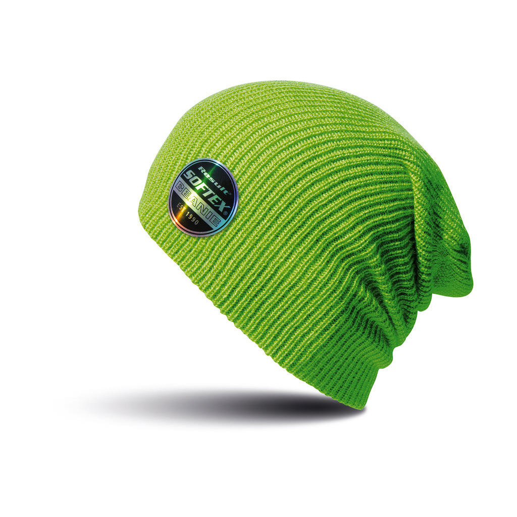 Čiapka dámska Result Softex Beanie - limetková