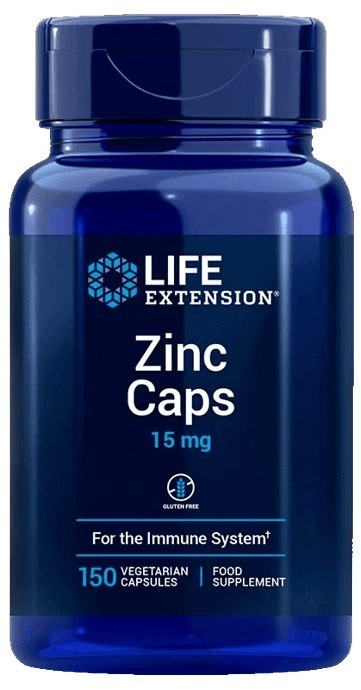 Life extension zinc 15 mg 150 kapsúl