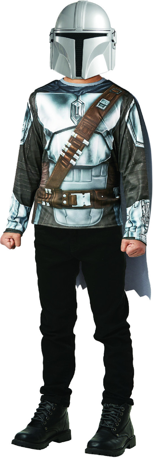 Rubies Detský top a maska - Mandalorian