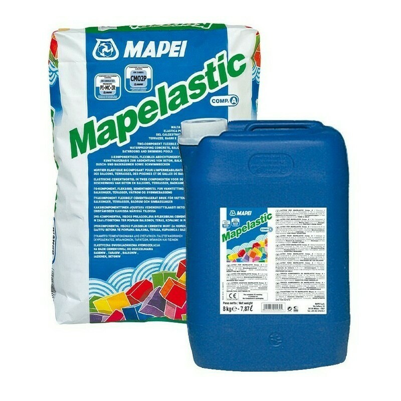 Stierka hydroizolačná Mapei Mapelastic B 8 kg