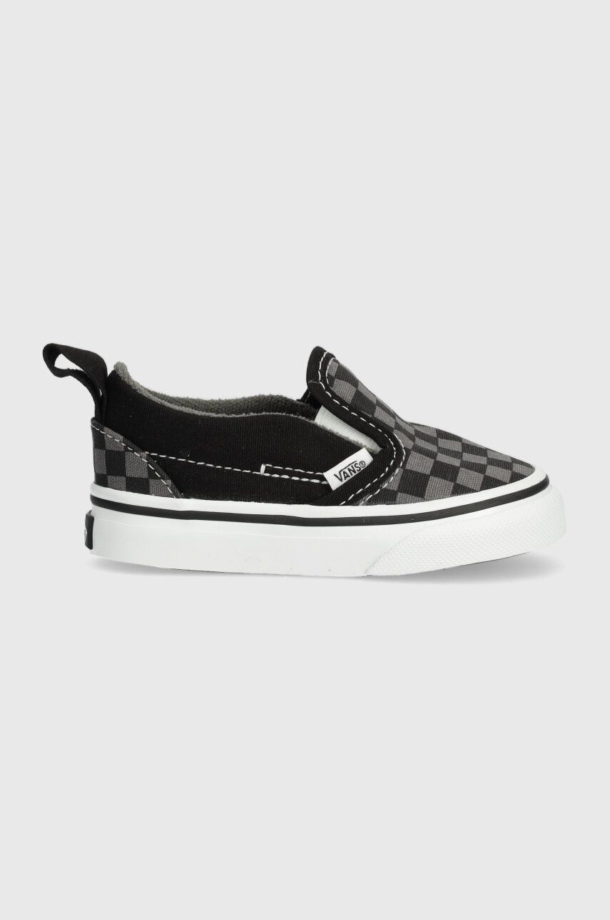 Detské tenisky Vans TD Slip-On V čierna farba
