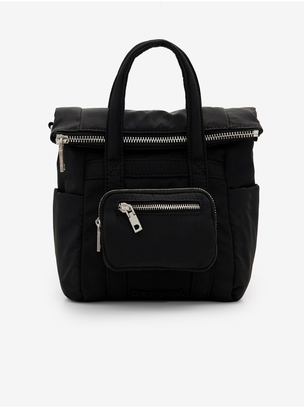 Čierna dámska kabelka / batoh Desigual Basic Modular Voyager Micro