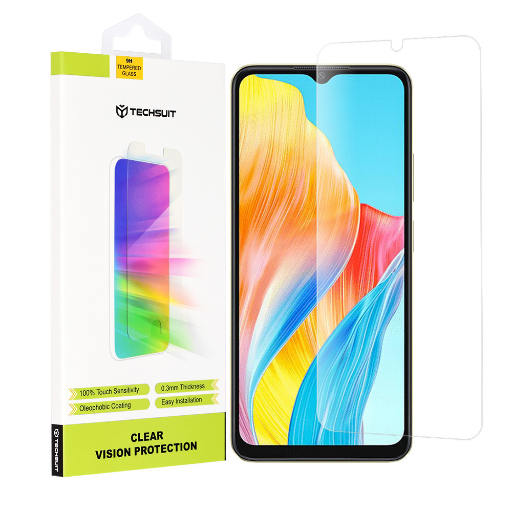 Techsuit ochranné sklo 9H pre Oppo A38/A18  KP30079