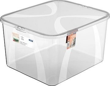 ROTHO lona úložný box 25 l transparentný