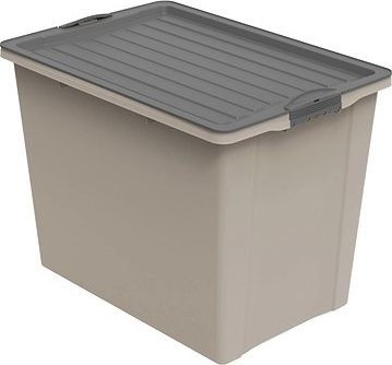 ROTHO Compact úložný box s vekom A3, 70 l cappuccino