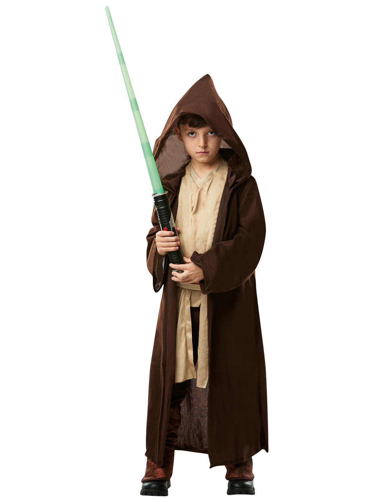 Rubies Detský plášť s kapucňou deluxe - Jedi Veľkosť - deti: S