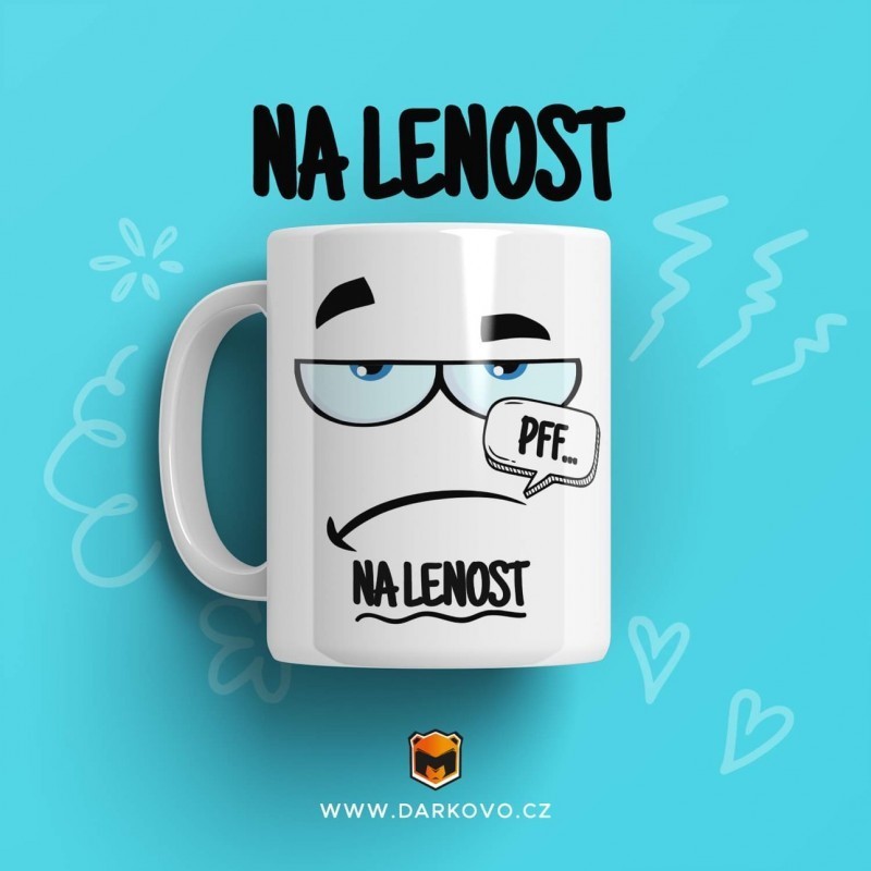 KH1-05 DR Hrnček na lenivosť 330ml (SK)