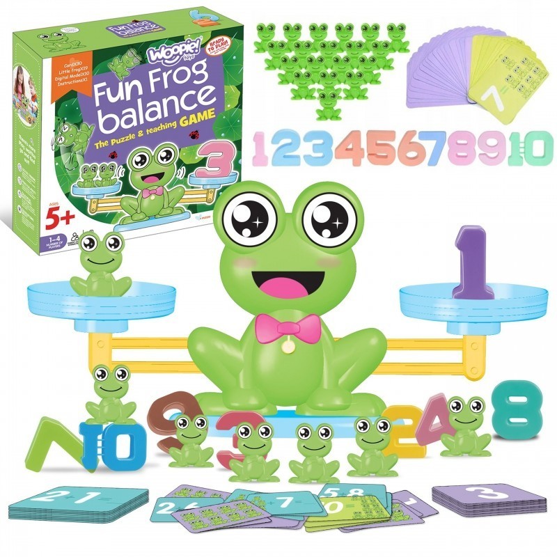 45722 Woopie Woopie počítanie so žabiakom - Fun Frog Balance