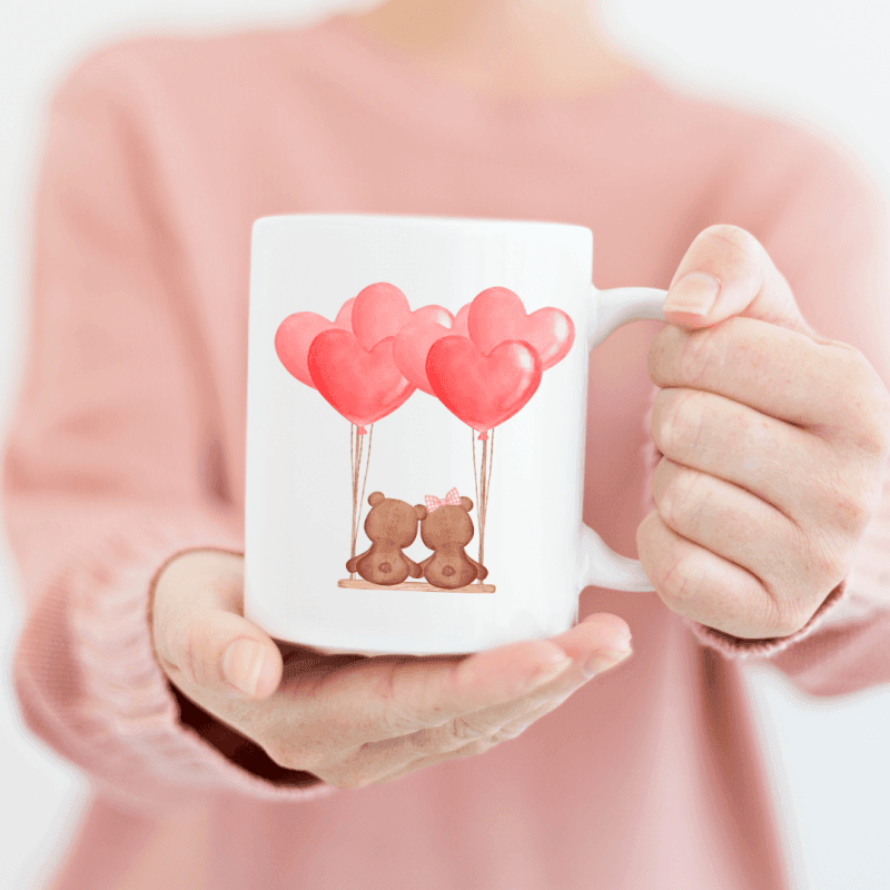 KH1-09 DR Hrnček - Bear Love 330ml