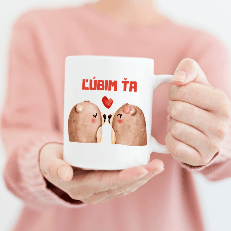 KH1-10 DR Hrnček - Ľúbim ťa 330ml (SK)