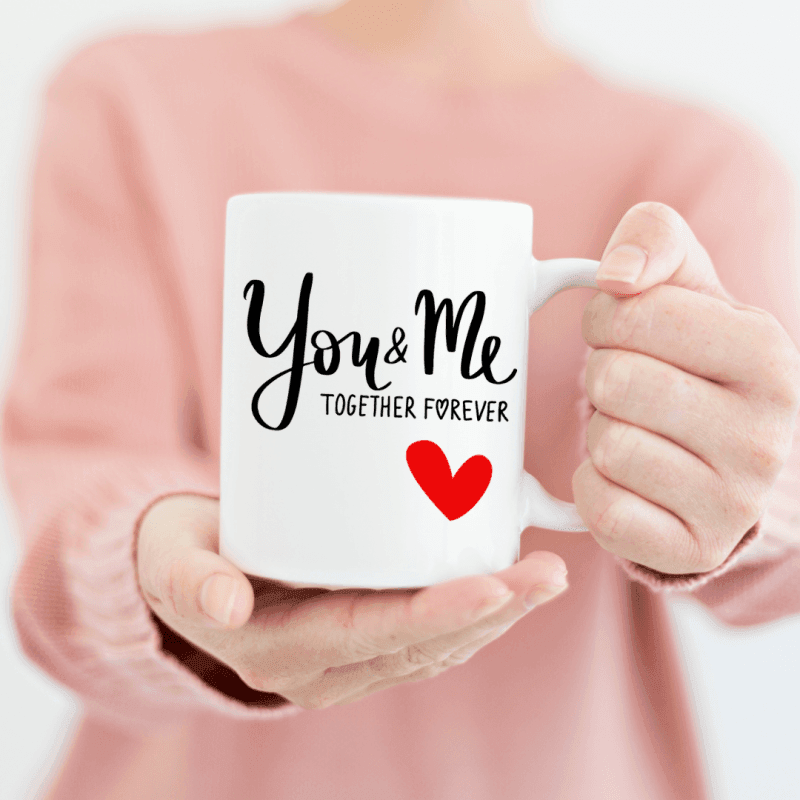 KH1-15 DR Hrnček - You & Me Together Forever 330ml