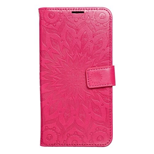 Puzdro Mezzo Book Xiaomi Redmi 13C, vzor mandala - červené