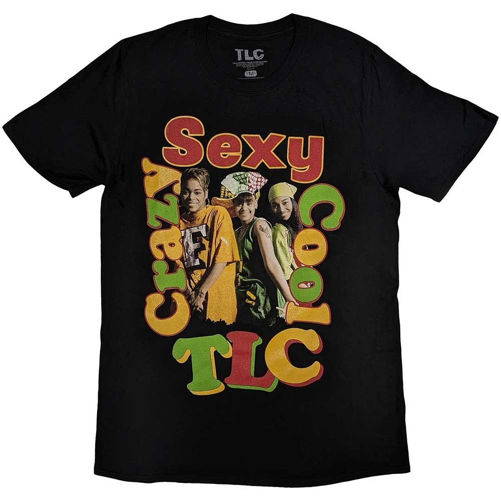 TLC tričko CrazySexyCool Vintage Čierna S