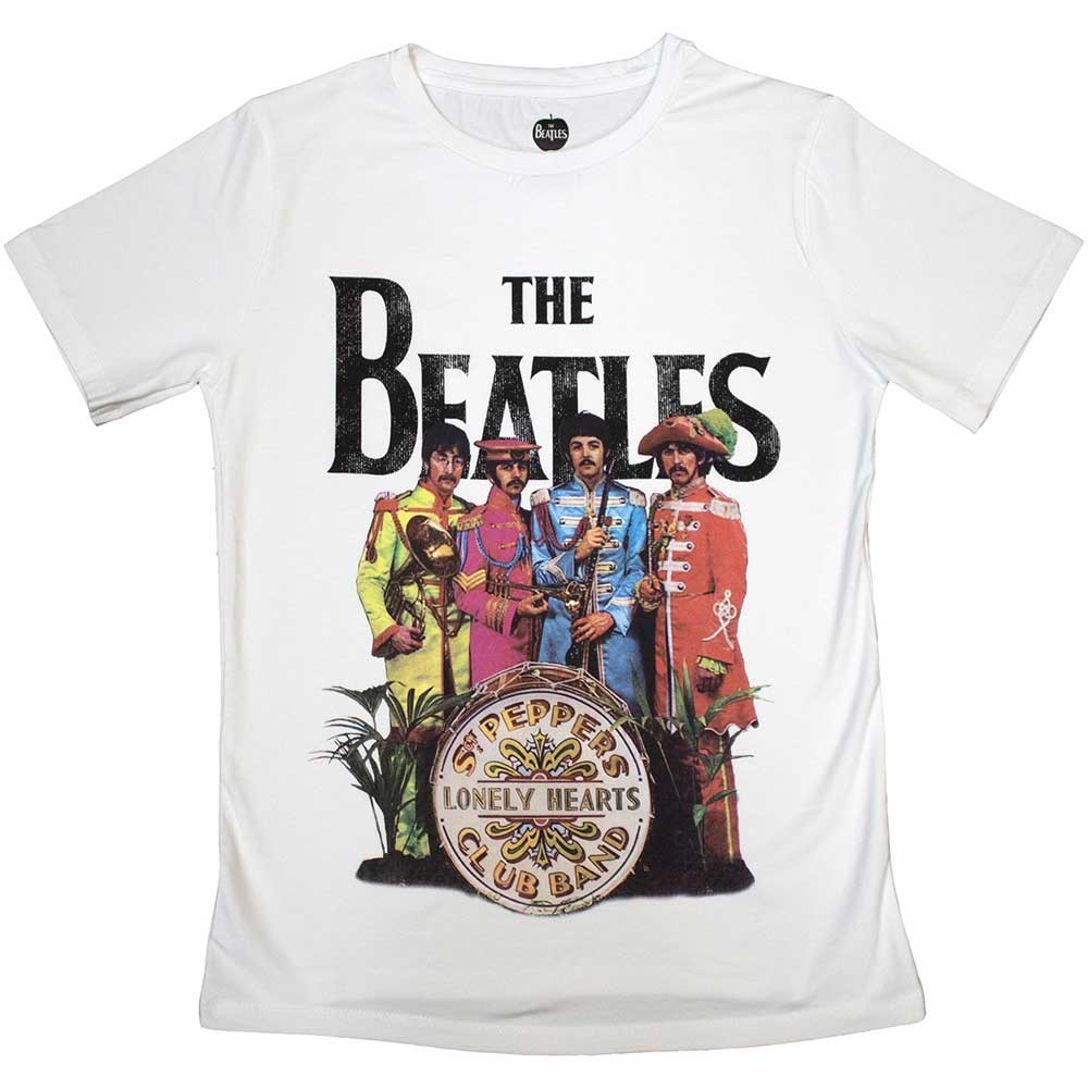 The Beatles tričko Sgt Pepper Biela S