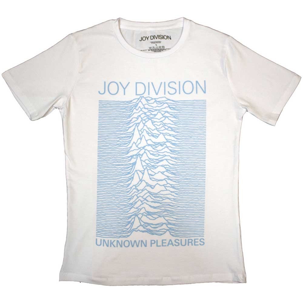 Joy Division tričko Unknown Pleasures FP Biela S